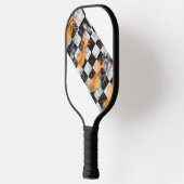 Gekruiste Vlag Op Maat Gemaakte Pickleball Paddle (Links)