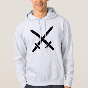 Gekruiste Zwaarden Hoodie