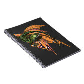 gekrulde anolhagedis notitieboek (Rechterzijde)