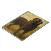 Gekrulde Gecoatde Retriever Notitieboek (Linkerzijde)