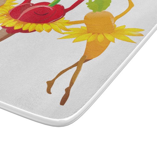 Gekte groenten snijplank (Hoek)