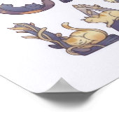 Gekte Kat Dame Poster (Hoek)