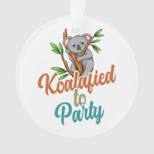 Gekwalificeerd om feest Gekwalificeerde woordspeli Ornament