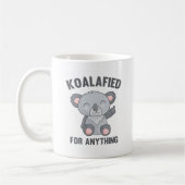 Gekwalificeerd voor alles koffiemok (Links)