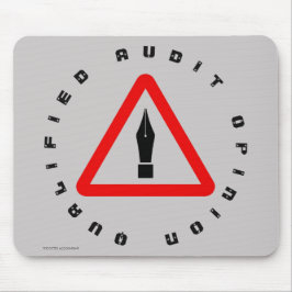 "Gekwalificeerde accountantsverklaring" Muismat