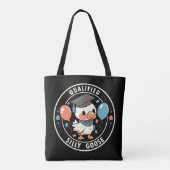gekwalificeerde Gekke gans Tote Bag (Achterkant)