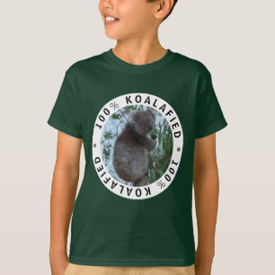 Gekwalificeerde Koalafied Schattigee Grappige Koal T-shirt