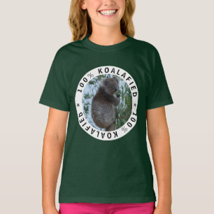 Gekwalificeerde Koalafied Schattigee Grappige Koal T-shirt