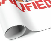 Gekwalificeerde Verpleegster Pawsitively Cadeaupapier (Rol Hoek)