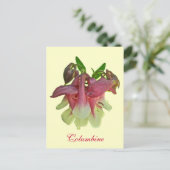 Gekweekt Columbine Briefkaart (Staand voorkant)