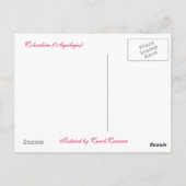 Gekweekt Columbine Briefkaart (Achterkant)