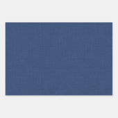 Gekweekt donker blauw inpakpapier vel (Voorkant)