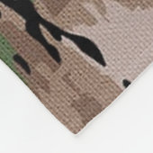 Gekweekt leger Camo Dog Fleece Deken (Hoek)