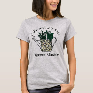 Gekweekt met stijl Keuken Tuin Luipaardprint T-shirt