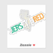GEKWEekt OP JERSEY Sticker (Vel)