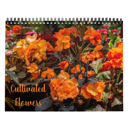 Gekweekte bloemen kalender (Hoes)
