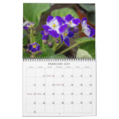 Gekweekte bloemen kalender (Feb 2027)