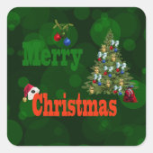 Gekweekte Bowlen, Kerst stickers (Voorkant)