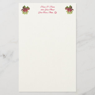 Gekweekte Columbine Letterhead Briefpapier
