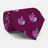 Gekweekte ColumbineStropdas Stropdas (Opgerold)