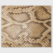 Gekweekte python skinpython, huid, slang, reticula cadeaupapier (Vlak)