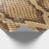 Gekweekte python skinpython, huid, slang, reticula cadeaupapier (Hoek)