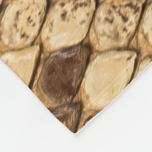 Gekweekte python skinpython, huid, slang, reticula fleece deken (Hoek)