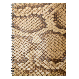 Gekweekte python skinpython, huid, slang, reticula notitieboek