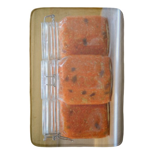 Gekweekte wortelen badmat (Voorkant Verticaal)