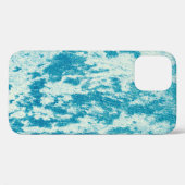 Gekweelde blauwe achtergrond gemaakt van dicht wee Case-Mate iPhone case (Achterkant (horizontaal))