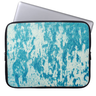 Gekweelde blauwe achtergrond gemaakt van dicht wee laptop sleeve