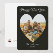 Gel Feestdagenkaart (Voorkant / Achterkant)