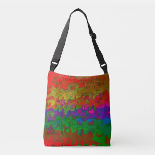 "Gelaagd Canvas tas van het Lichaam in van de