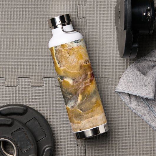 Gelaagd door jaren waterfles (Gym)