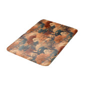 Gelaagd herfstboslandschap - Rustiek bos Badmat (Gekanteld)