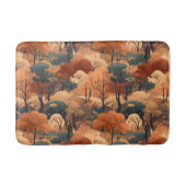 Gelaagd herfstboslandschap - Rustiek bos Badmat (Voorkant)