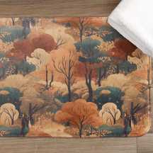 Gelaagd herfstboslandschap - Rustiek bos