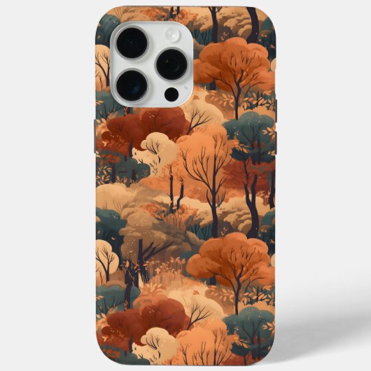 Gelaagd herfstboslandschap - Rustiek bos Case-Mate iPhone Case (Achterkant)
