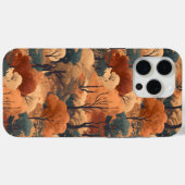 Gelaagd herfstboslandschap - Rustiek bos Case-Mate iPhone Case (Achterkant (horizontaal))