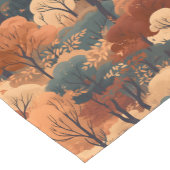 Gelaagd herfstboslandschap - Rustiek bos Korte Tafelloper (Hoek)