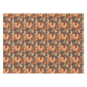 Gelaagd herfstboslandschap - Rustiek bos Tafelkleed (Voorkant (Horizontaal))