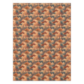 Gelaagd herfstboslandschap - Rustiek bos Tafelkleed (Voorkant)