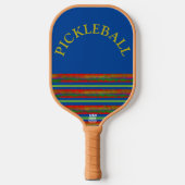 "Gelaagd in kleur" Pickleball Paddle (Voorkant)