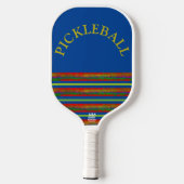 "Gelaagd in kleur" Pickleball Paddle (Achterkant)