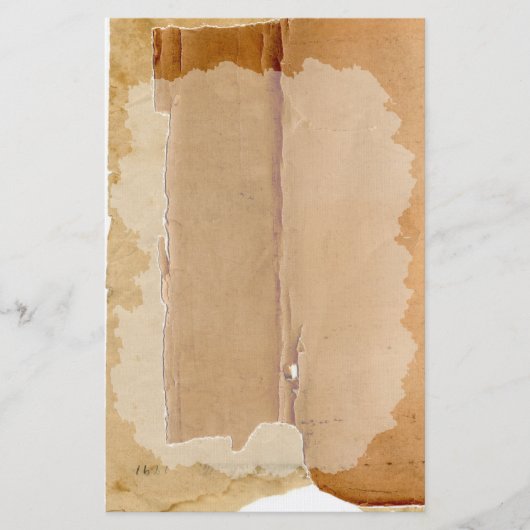 Gelaagd oud gescheurd papier 3 briefpapier (Voorkant)