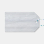 Gelaagd papier cadeaulabel (Voorkant (Horizontaal))