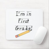 Gelaagd papier en potlood, eerste graad muismat (Met muis)