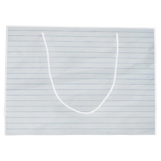 Gelaagd papier groot cadeauzakje (Achterkant)