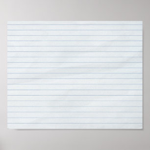 Gelaagd papier poster