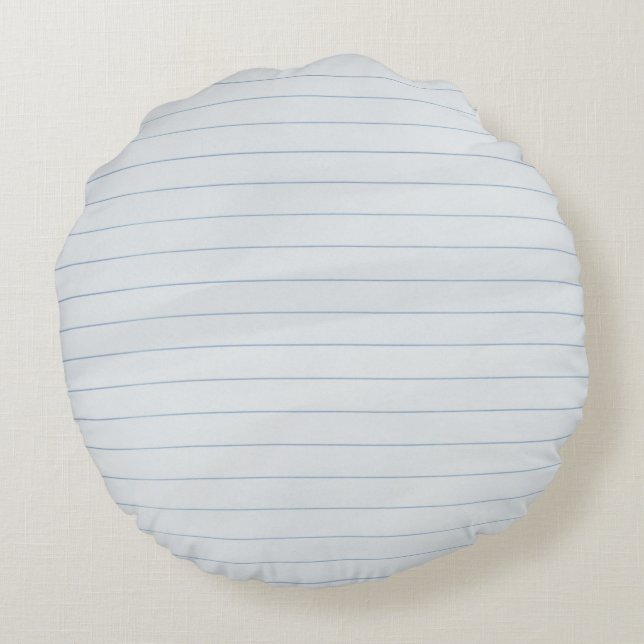 Gelaagd papier rond kussen (Achterkant)